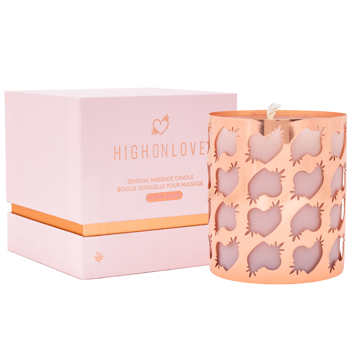 MASSAGE CANDLE - ROSE BUD - product image 1