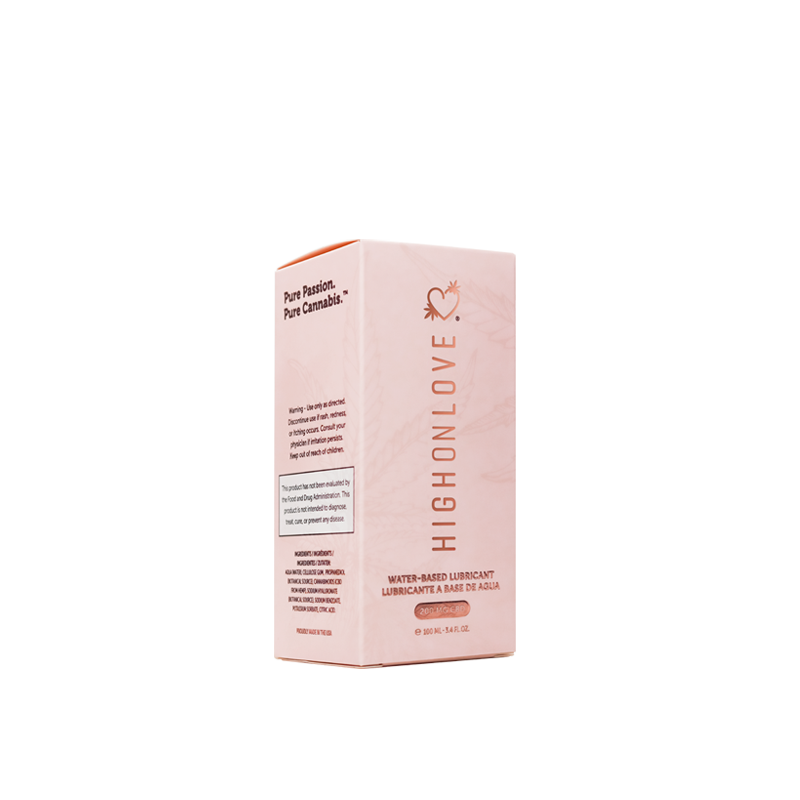 High On Love Water Based Lubricant 100ml – product detail view