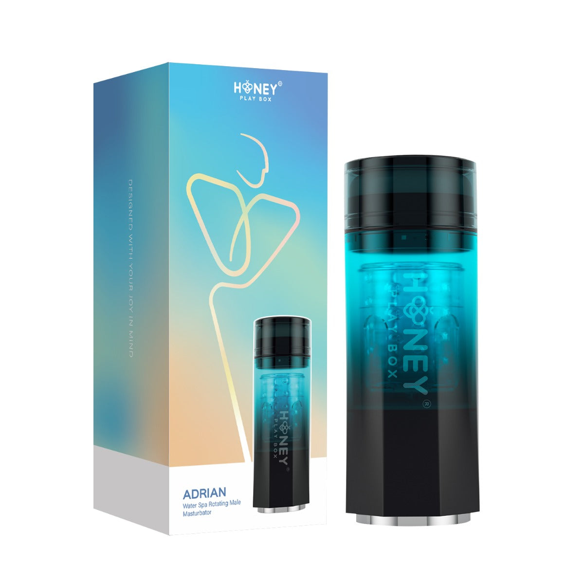 Honey Play Box Adrian in Black – with retail packaging