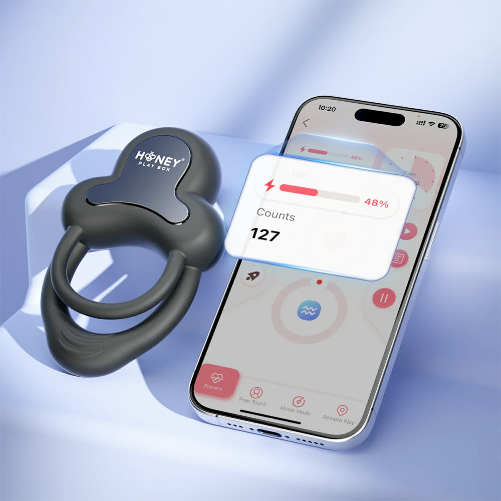 Honey Play Box Anello - App Controlled in Black – app connectivity detail
