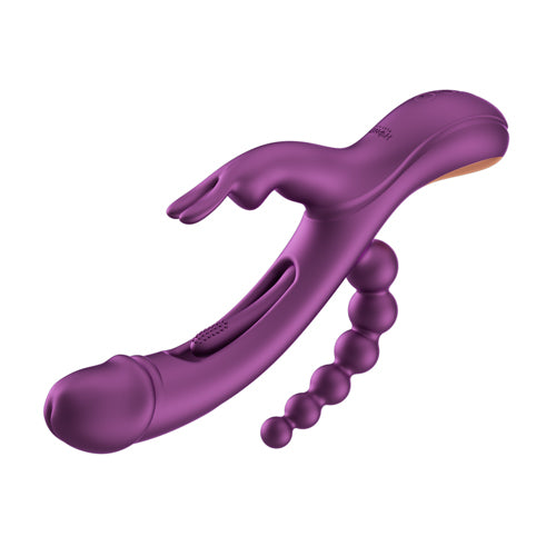 Honey Play Box TRILUX App-Controlled Rabbit Vibrator in Purple