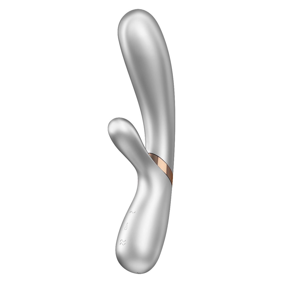 Satisfyer Hot Lover Connect App in Silver