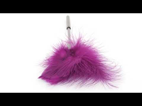 Feather Tickler - Purple alternate view 