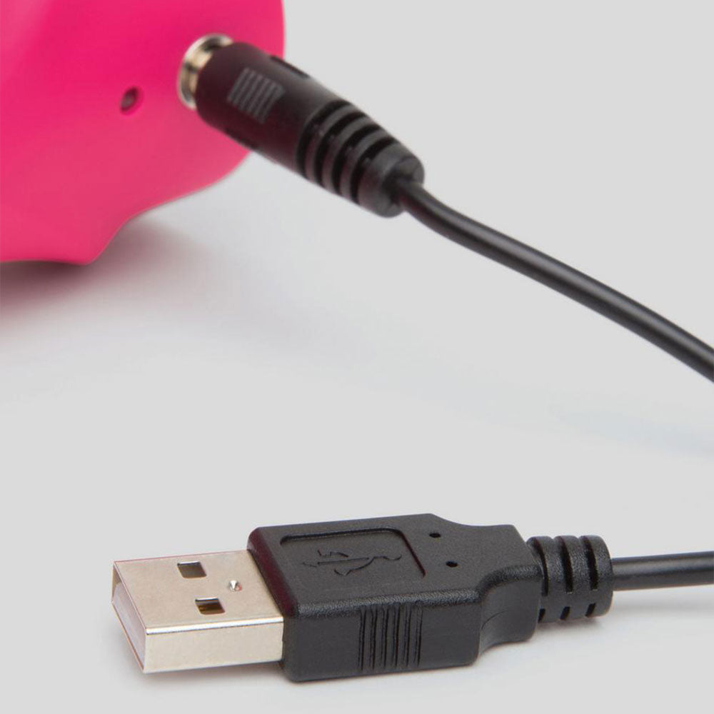 Happy Rabbit G-Spot Vibrator in Pink – additional product view
