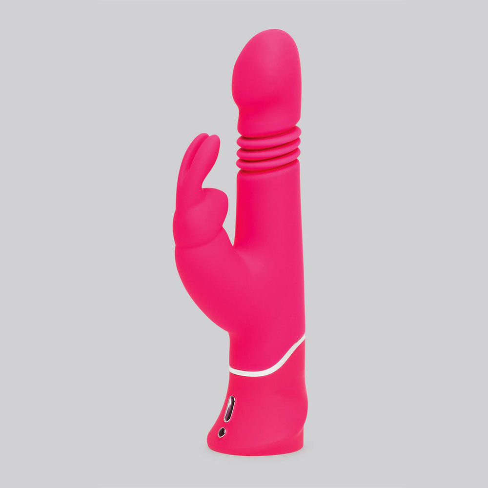 Happy Rabbit Thrusting Vibrator in Pink