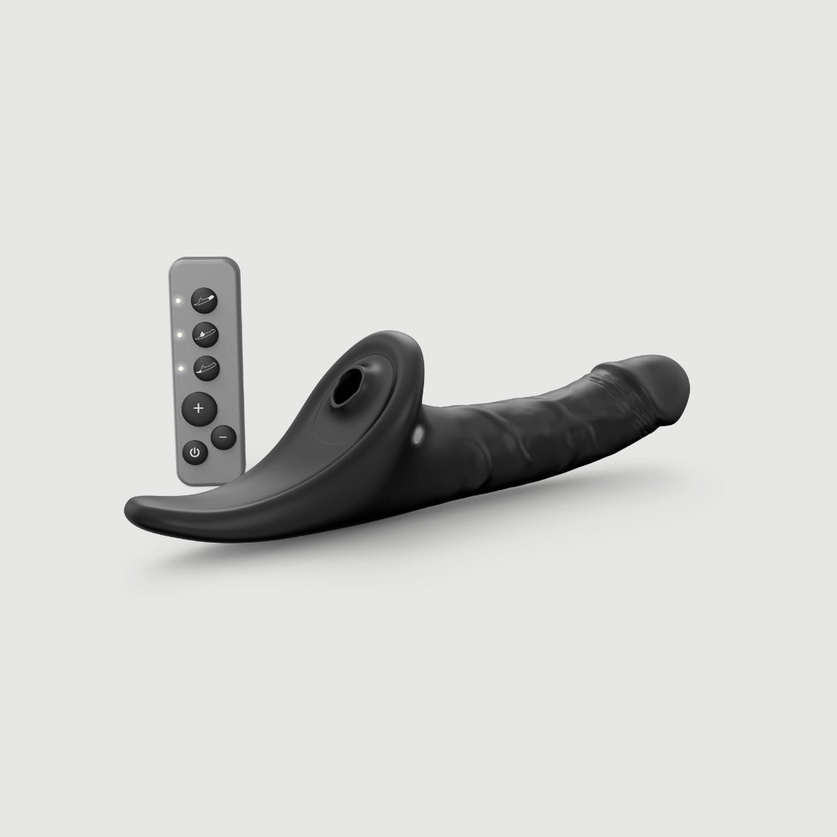 Strap On Me Multi Orgasm Realistic Dildo 10.2" – Black – additional product view 