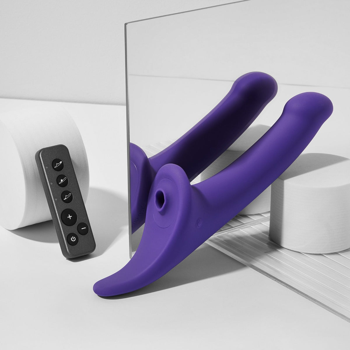 Strap On Me Multi Orgasm Dildo – S – Purple – additional product view 