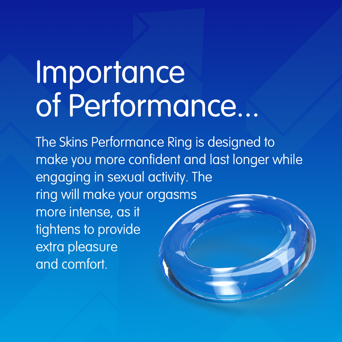Skins Performance Ring (3 Pack) in Clear