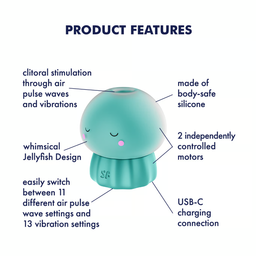 Satisfyer Jelly-Cious in Green – product detail view
