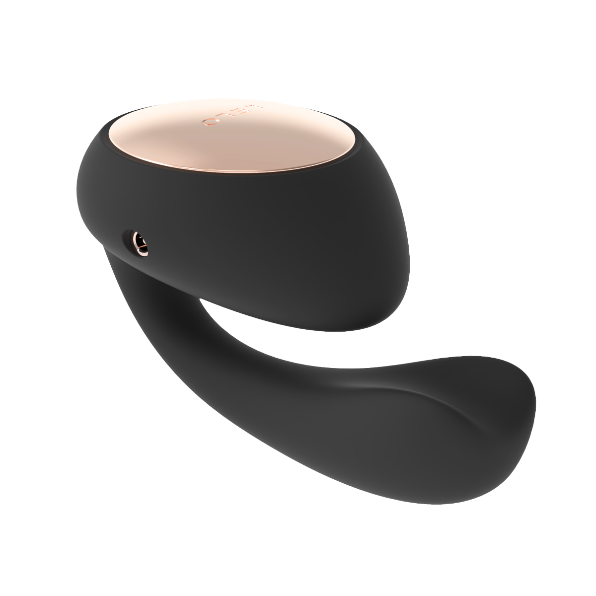 Lelo IDA™ Wave in Black – angled view 