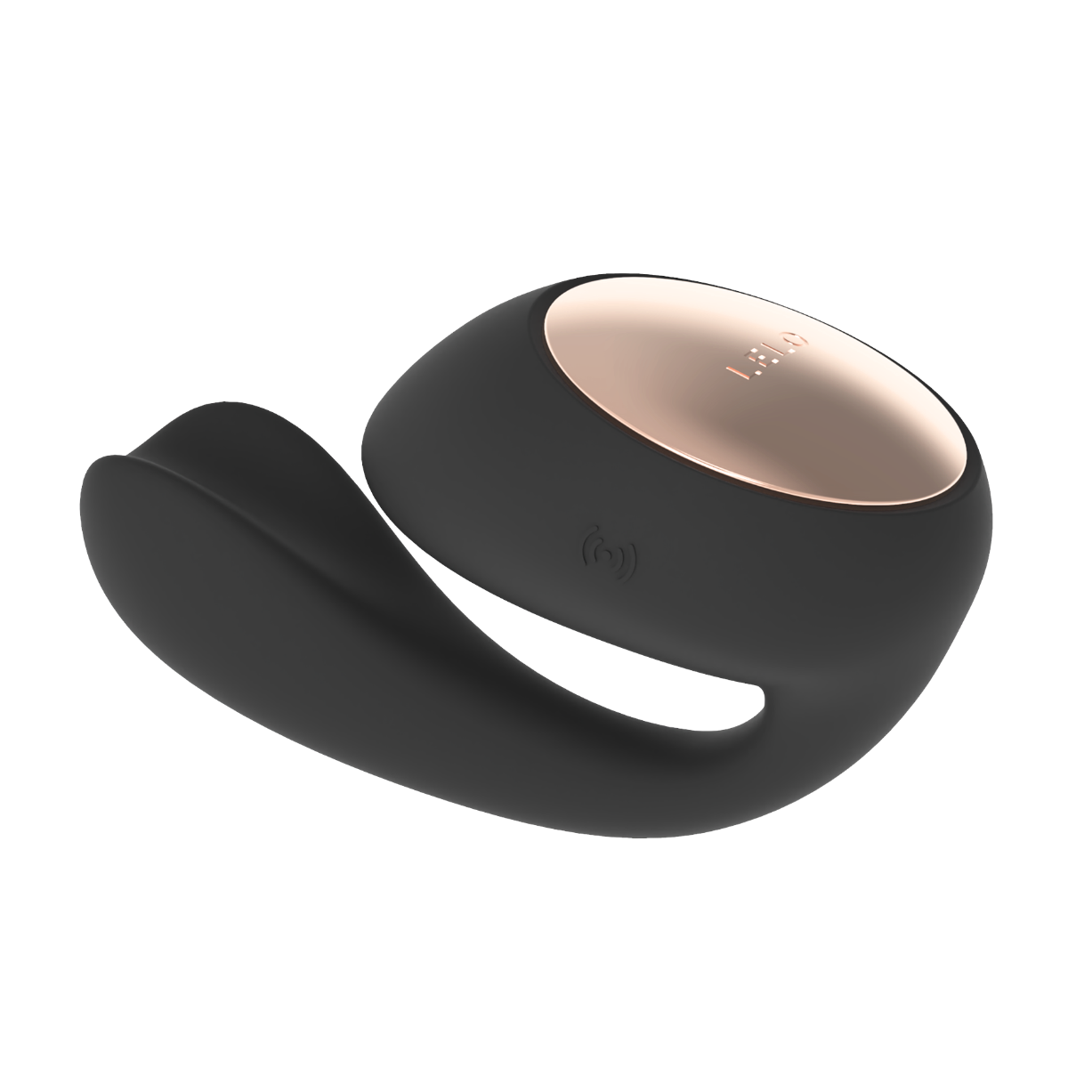 Lelo IDA™ Wave in Black – angled view 