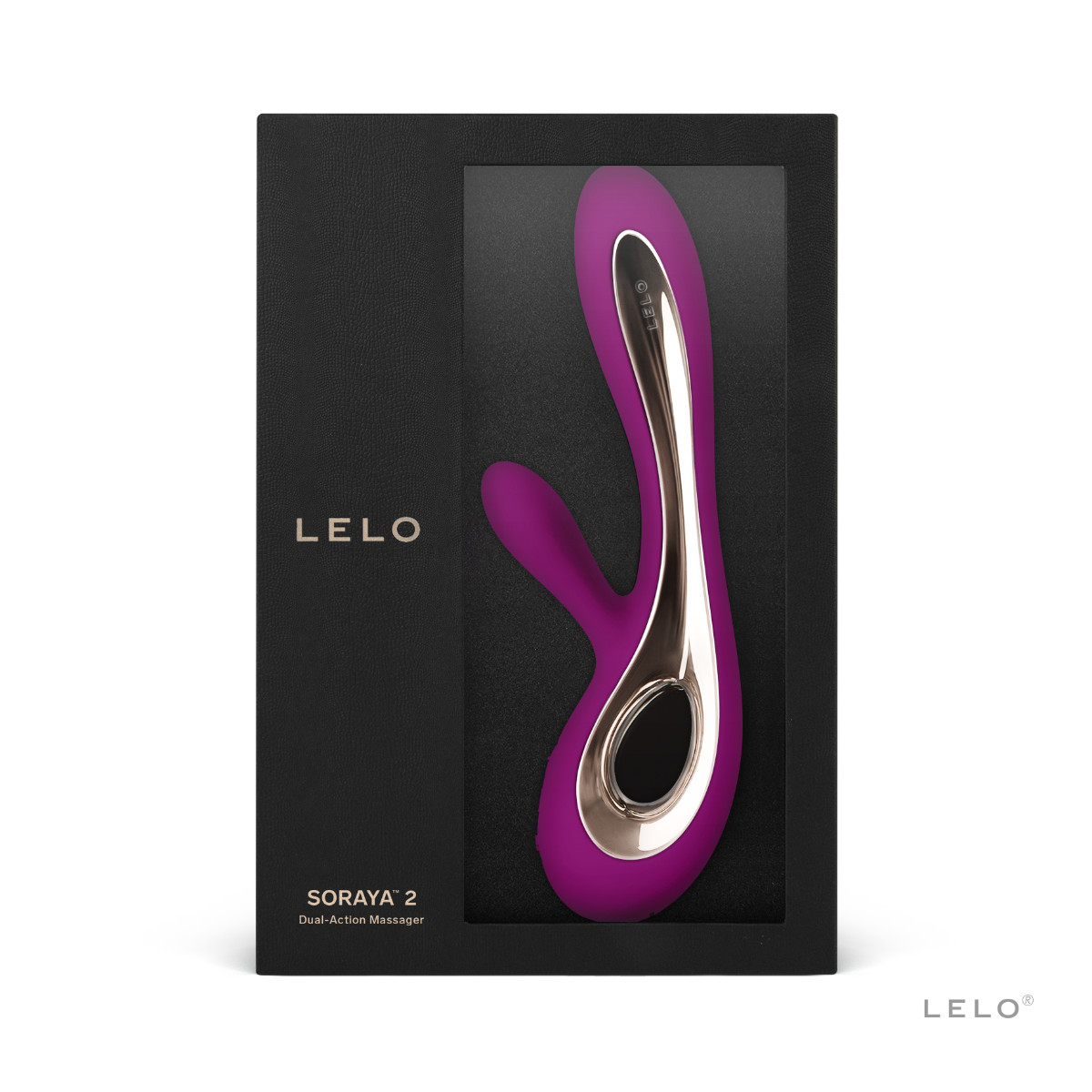 LELO SORAYA™ 2 in Deep Rose – with retail packaging