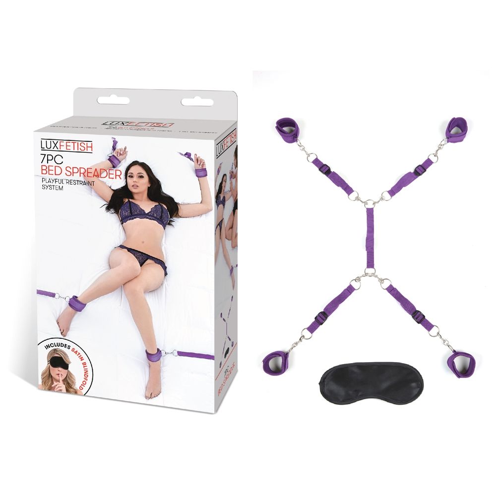 7PC Bed Spreader - Purple – additional view 