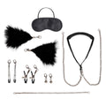 12 PIECE INTERCHANGEABLE COLLAR & NIPPLE CLIPS SET