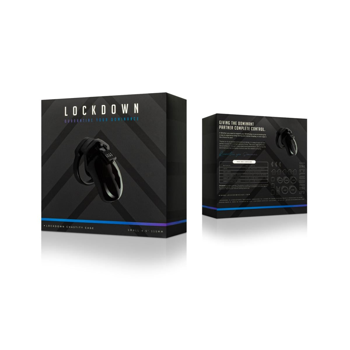 Lockdown Lockdown Chastity Cage - Small – alternate view 