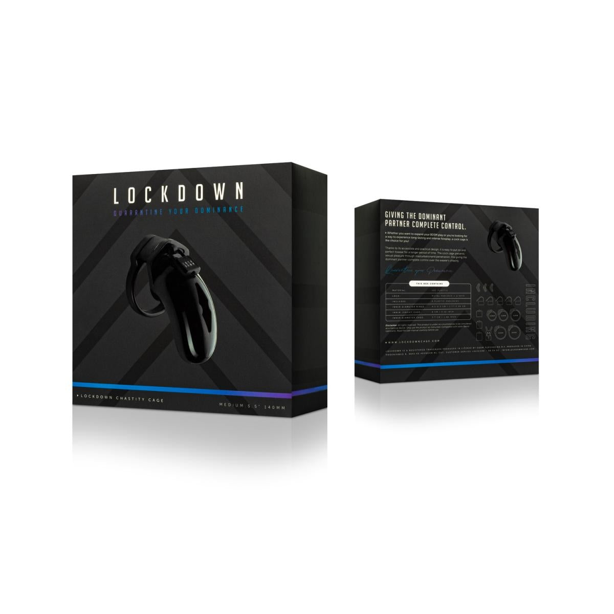 Lockdown Lockdown Chastity Cage - Medium – alternate view 