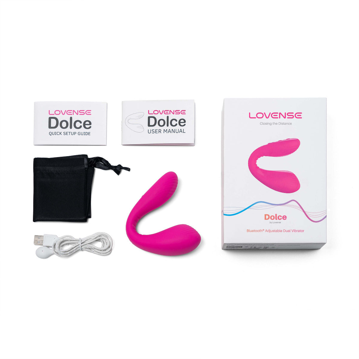 Lovense Dolce (Previously Quake) in Pink – product detail view