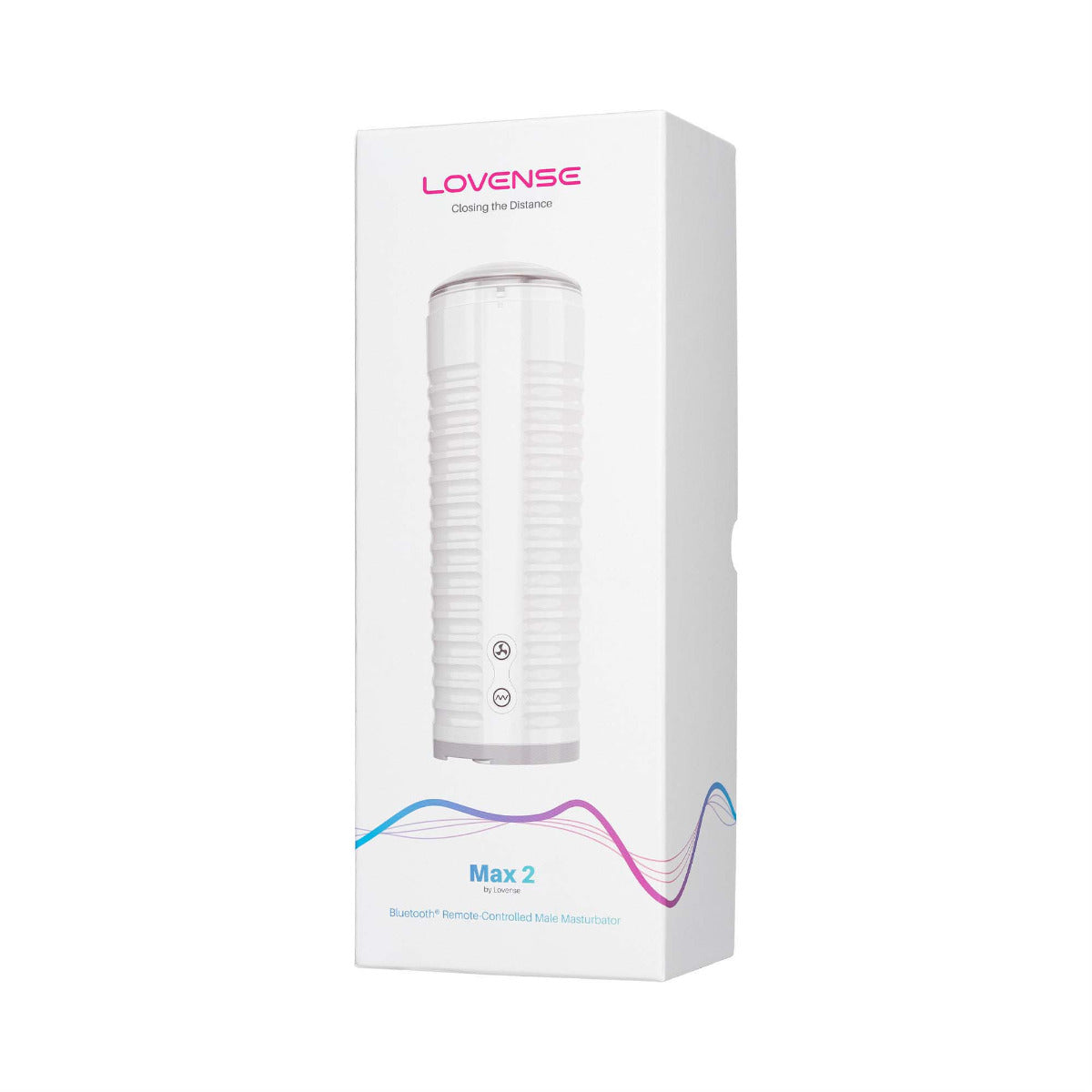 Lovense Max 2 in White – with retail packaging