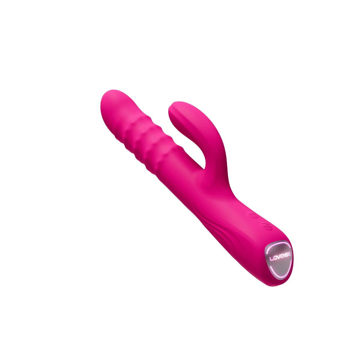 Lovense Velvo in Pink – angled view