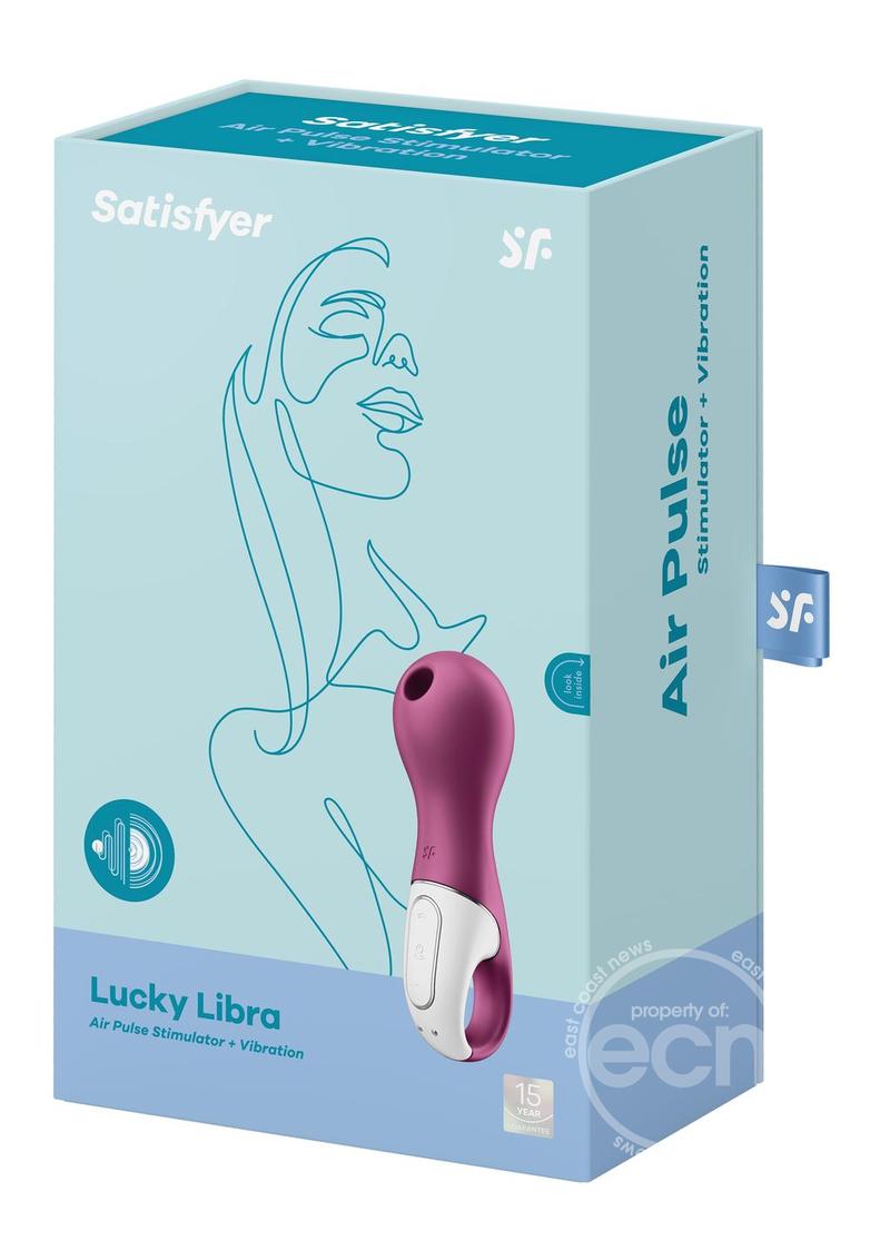 Satisfyer Lucky Libra in Berry – with retail packaging