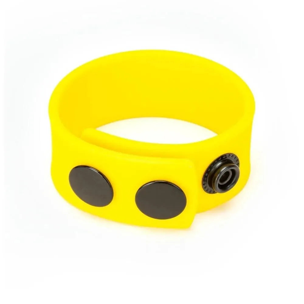 Me You Us Cock Strap Yellow Silicone - Rapture Works