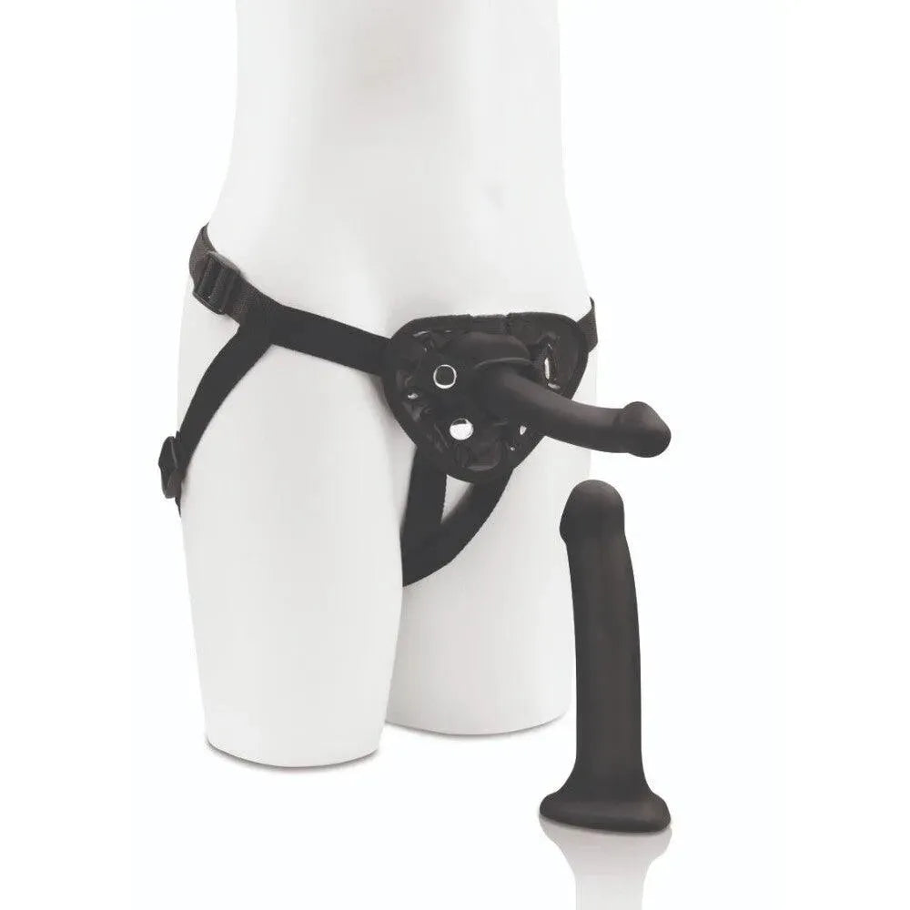 Me You Us Strap On Harness Kit With 6 And 8 Inch Dildos - Rapture Works