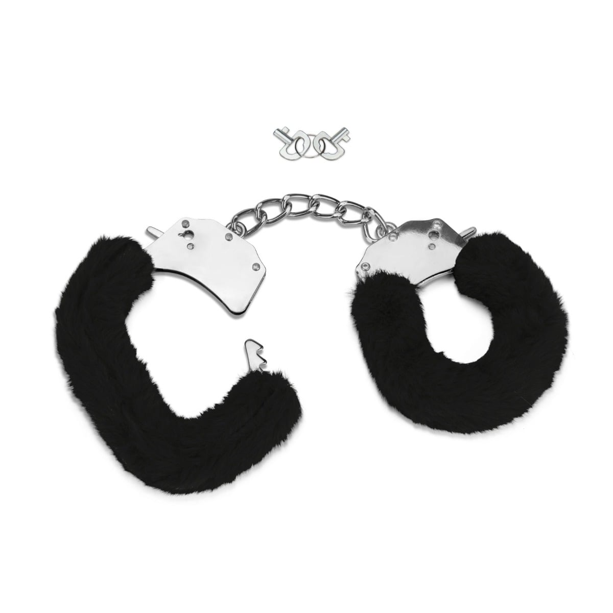 Furry Handcuffs - Black – product detail view 