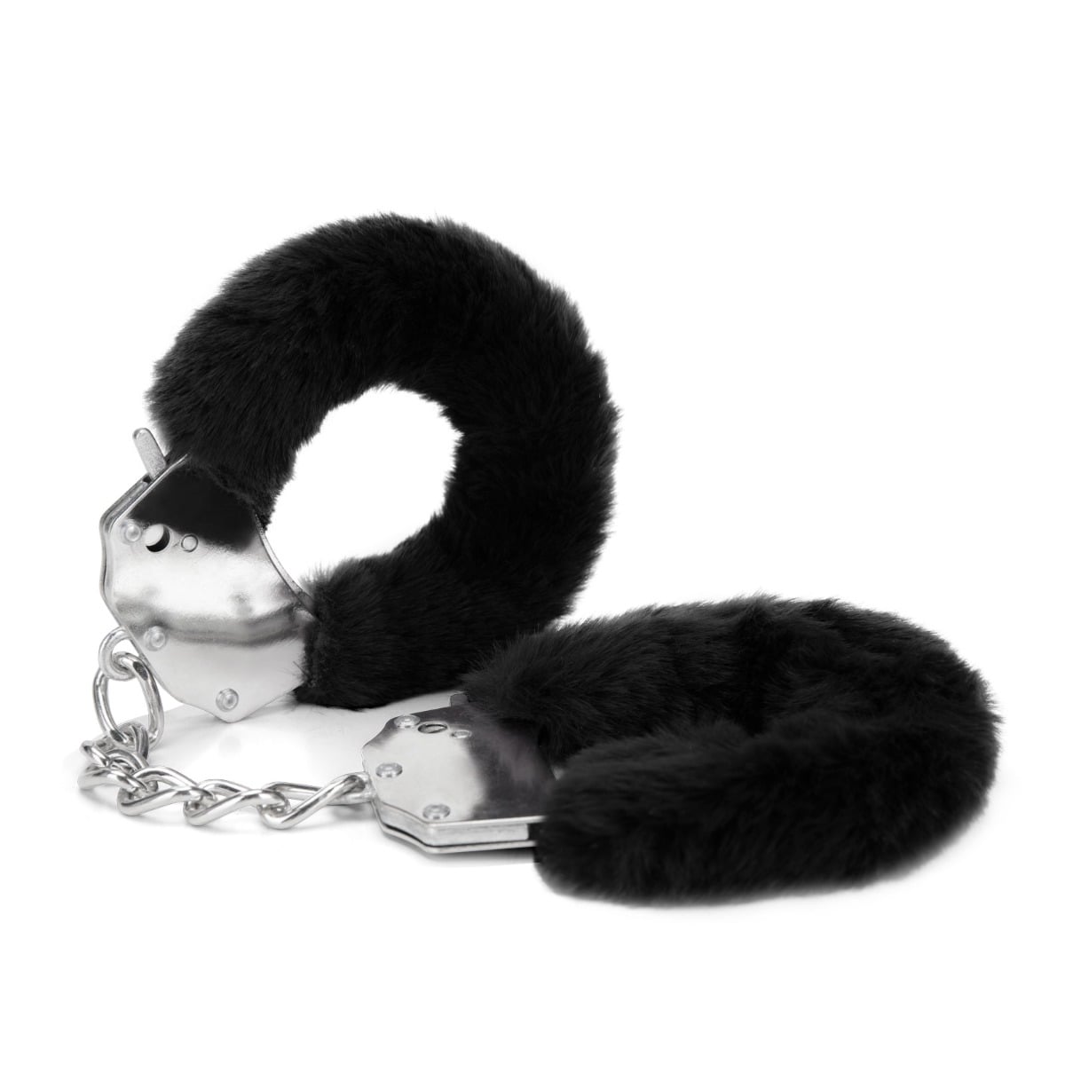 Furry Handcuffs - Black 