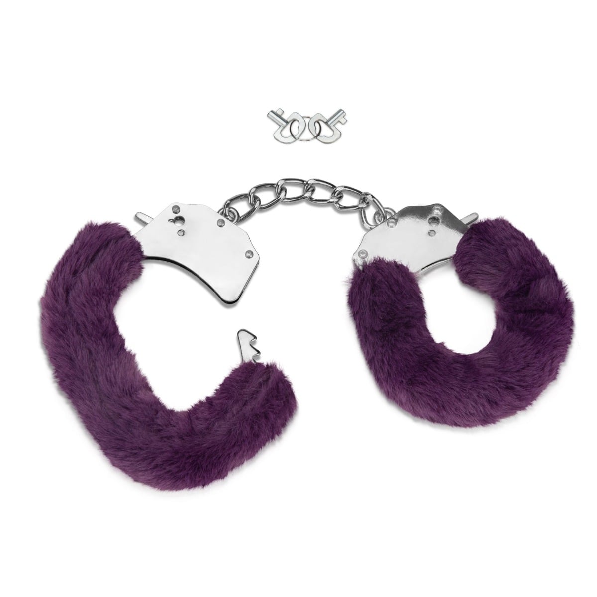 Furry Handcuffs - Purple – product detail view 