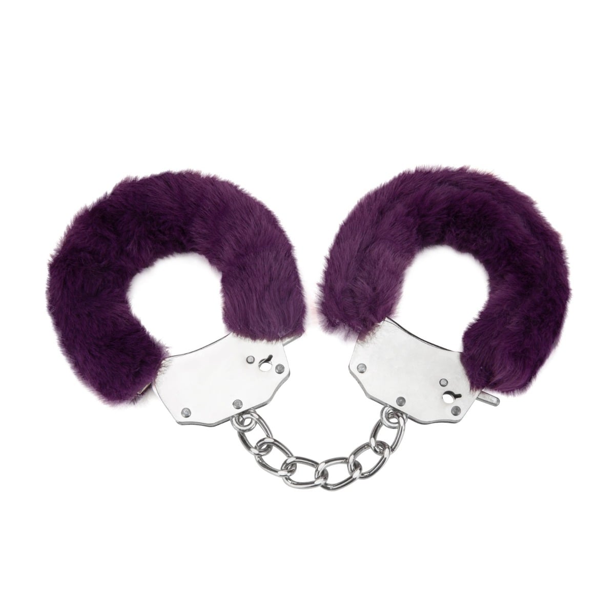 Furry Handcuffs - Purple – additional view 2 