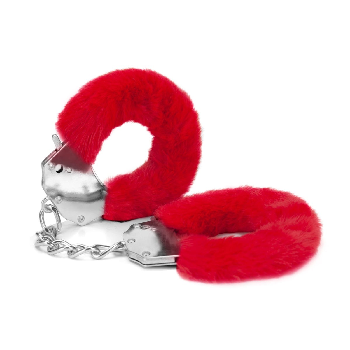 Furry Handcuffs - Red 