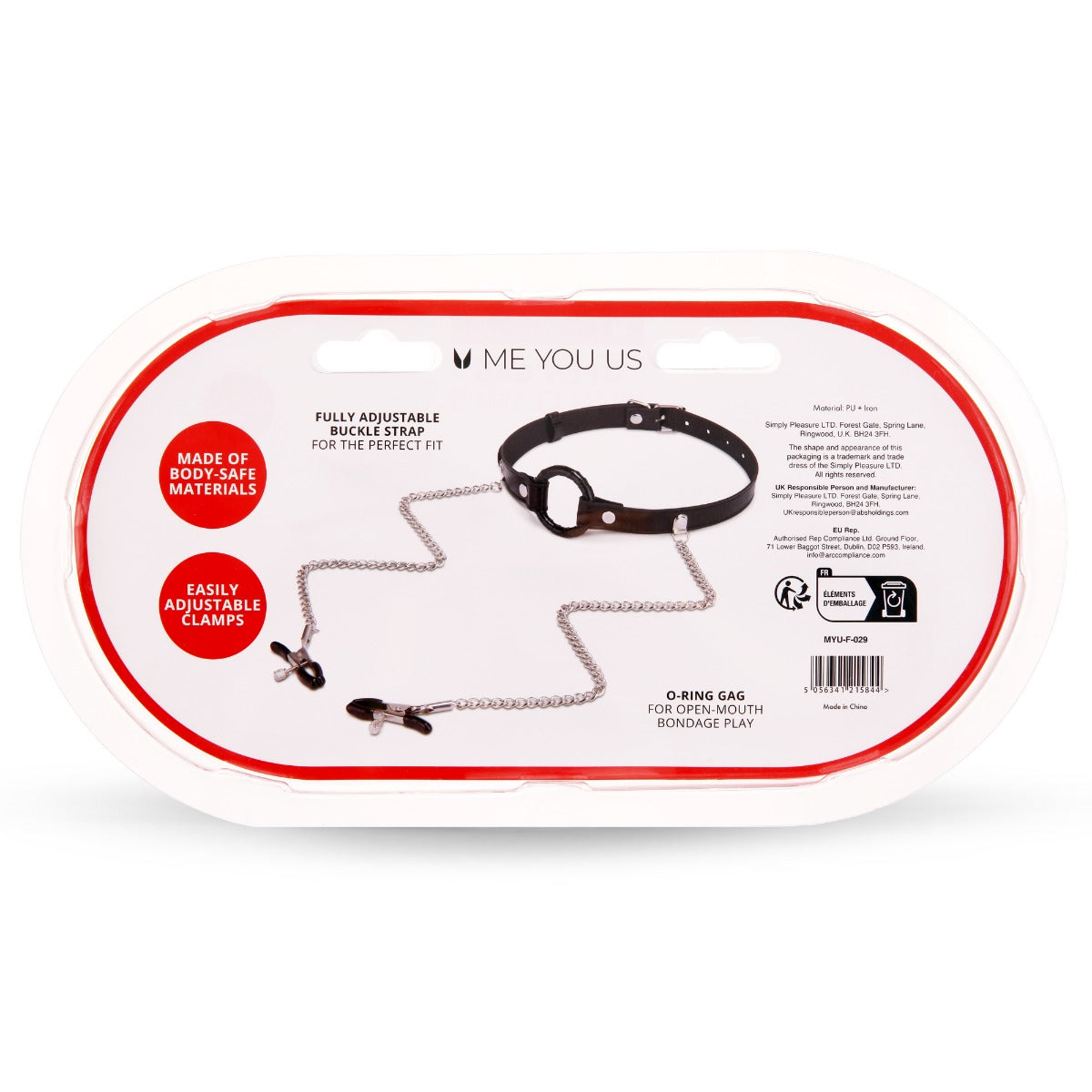 Open Gag With Clamps – additional view