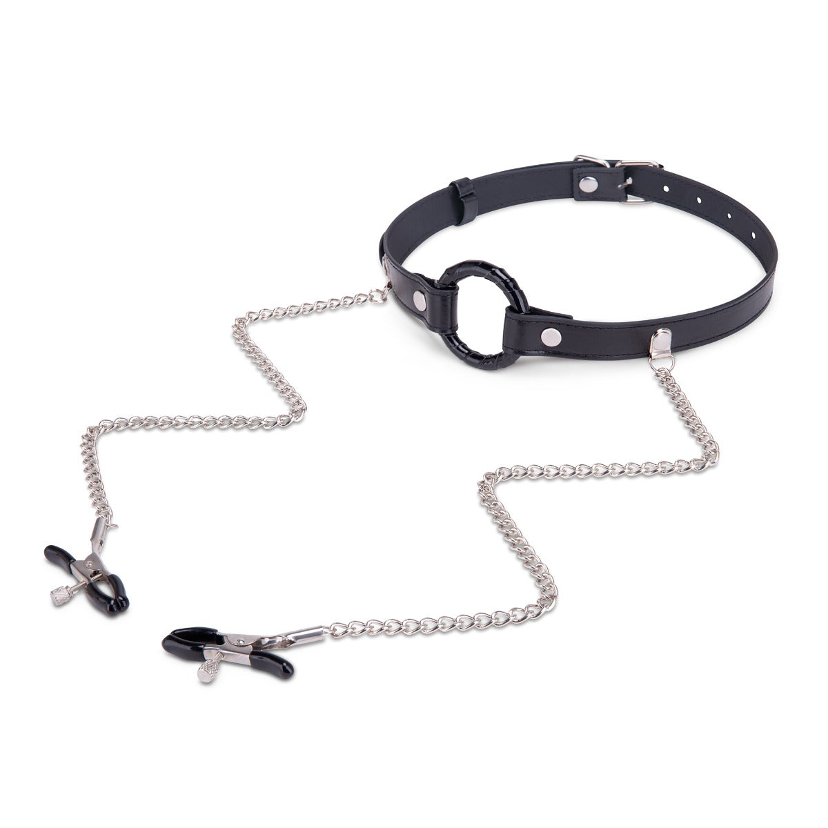 Open Gag With Clamps