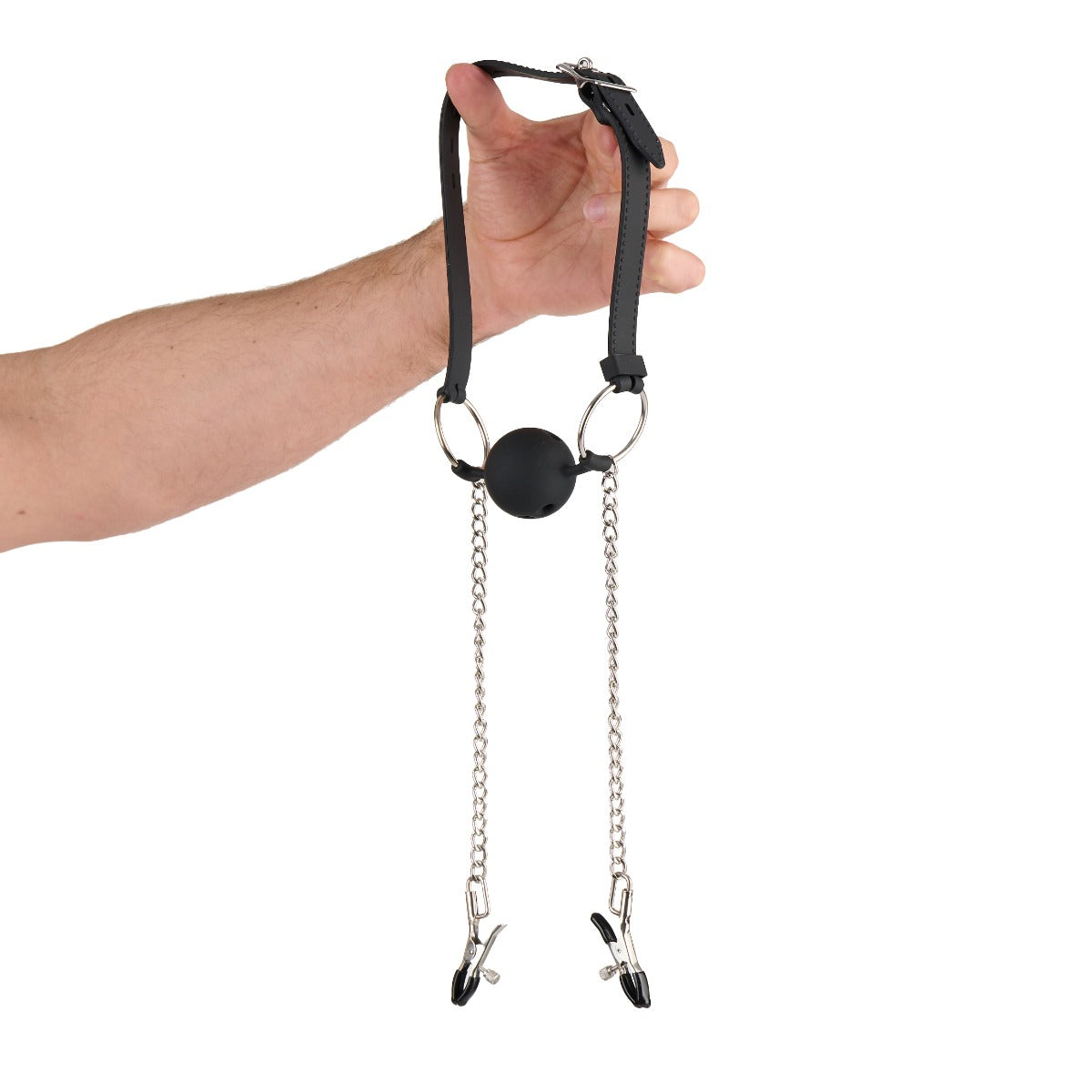 Silicone Gag With Clamps – additional view