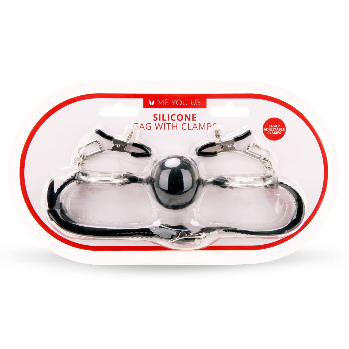 Silicone Gag With Clamps – alternate view