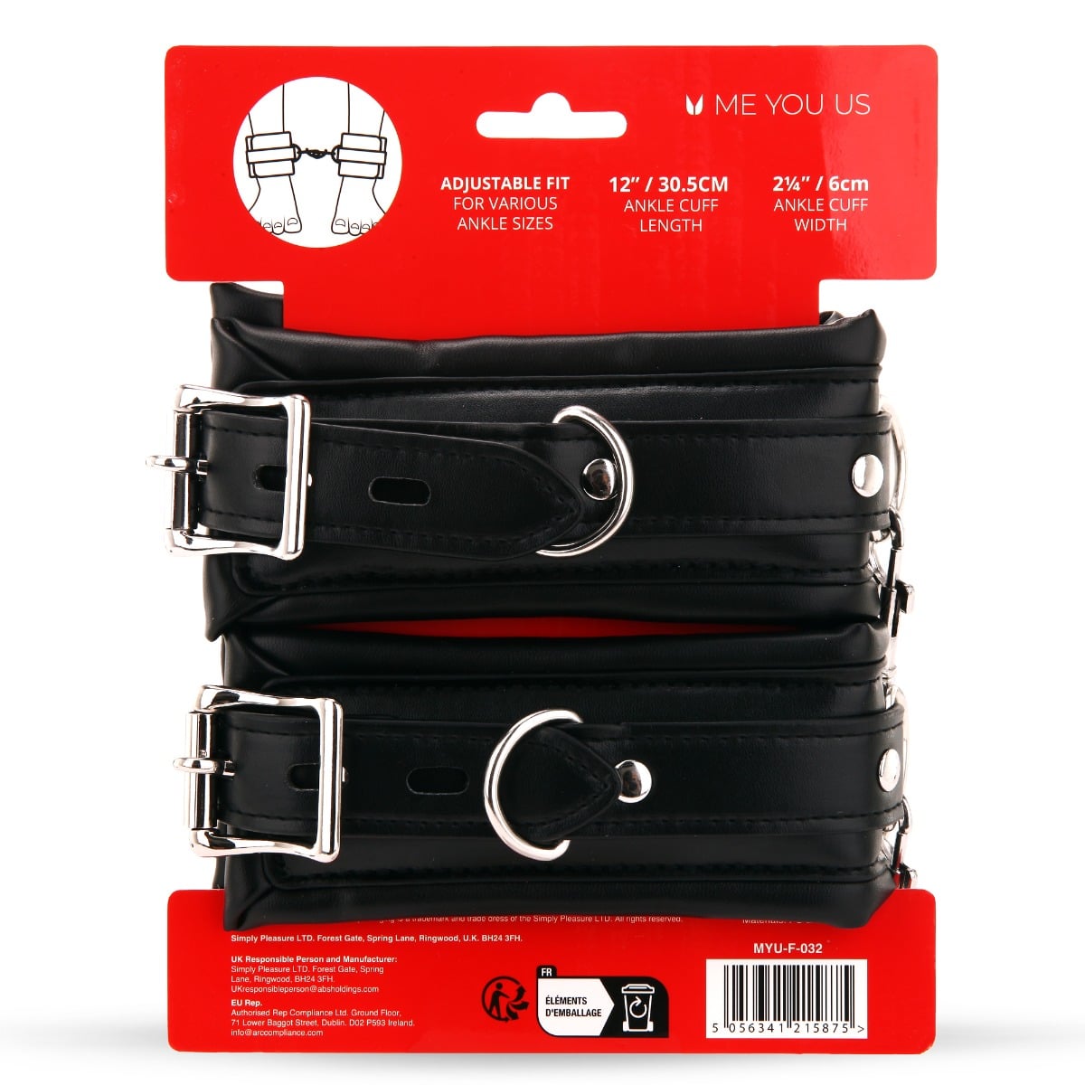 ME YOU US ANKLE CUFFS – additional view 3