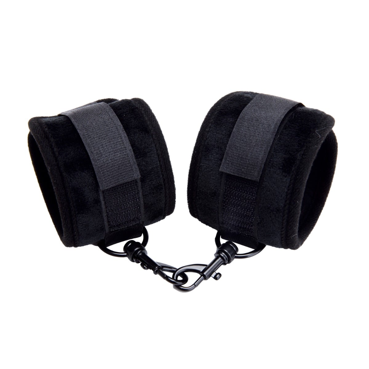 PADDED VELVET WRIST CUFFS – product detail view