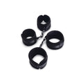PADDED VELVET WRIST AND ANKLE CUFF SET