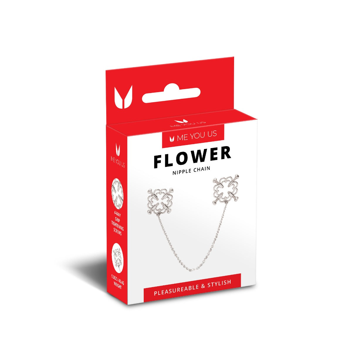 Flower Nipple Chain - detail view 2