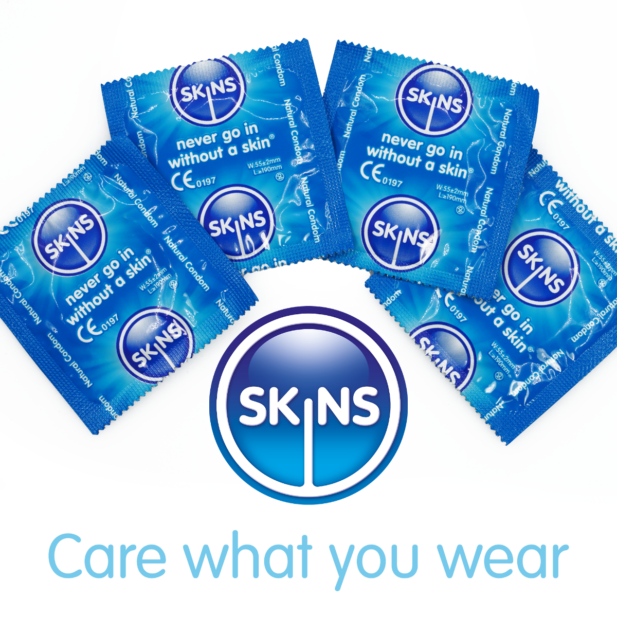 Skins Natural Premium Condoms - 500 Pack - product detail 2