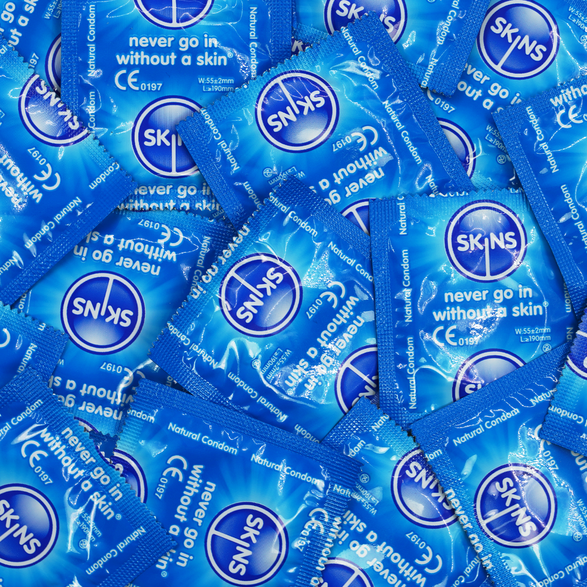 Skins Natural Premium Condoms - 500 Pack - product view
