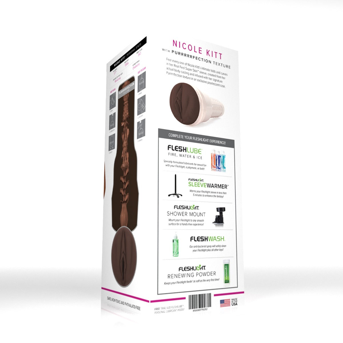NICOLE KITT 'PURRRRRFECTION' FLESHLIGHT - product image 3