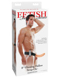 FETISH FANTASY SERIES® VIBRATING HOLLOW STRAP-ON™ 8.1"