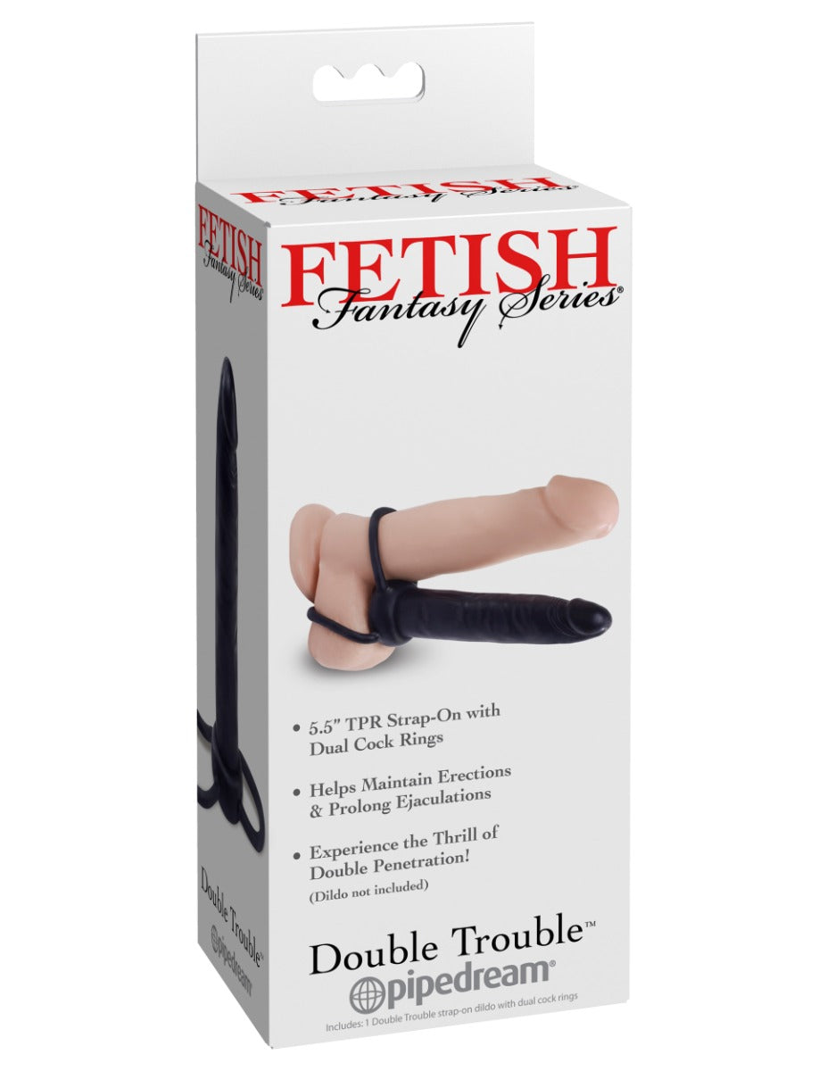 Pipedream Fetish Fantasy Series® - Double Trouble™ in Black