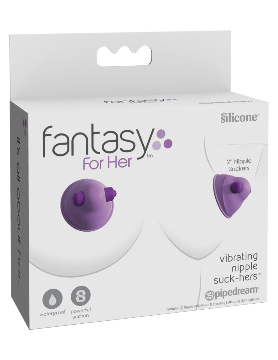 Fantasy For Her® Vibrating Nipple Suck-Hers™