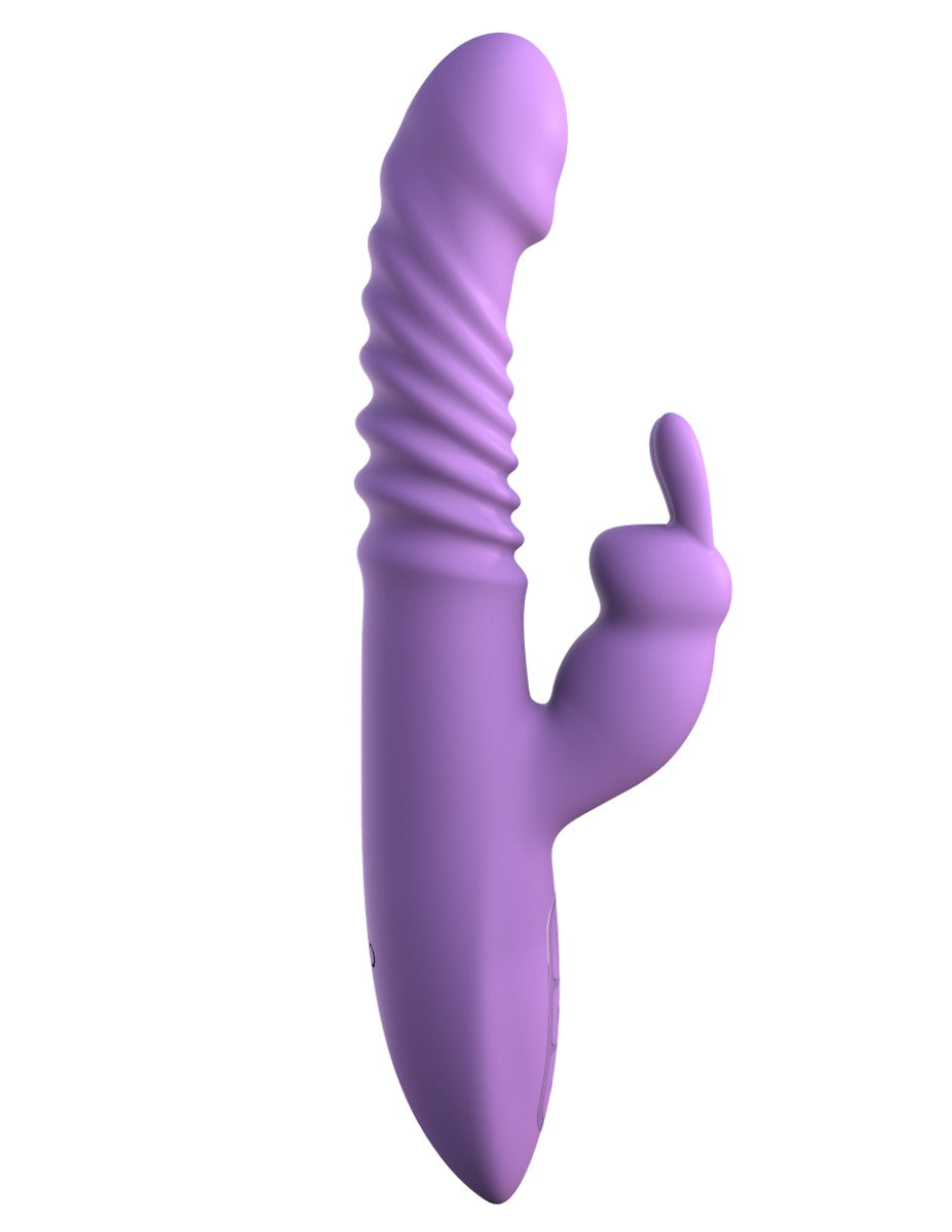 Pipedream Fantasy For Her® - Her Thrusting Silicone Rabbit in Purple – additional product view