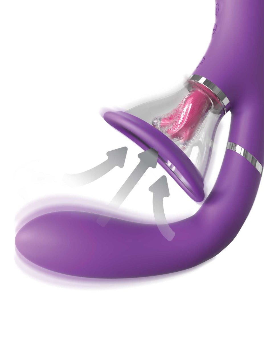 Pipedream Fantasy For Her® - Her Ultimate Pleasure Pro in Purple – additional product view