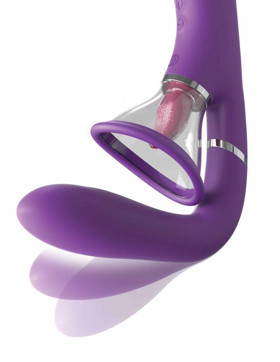 Pipedream Fantasy For Her® - Her Ultimate Pleasure Pro in Purple – additional product view
