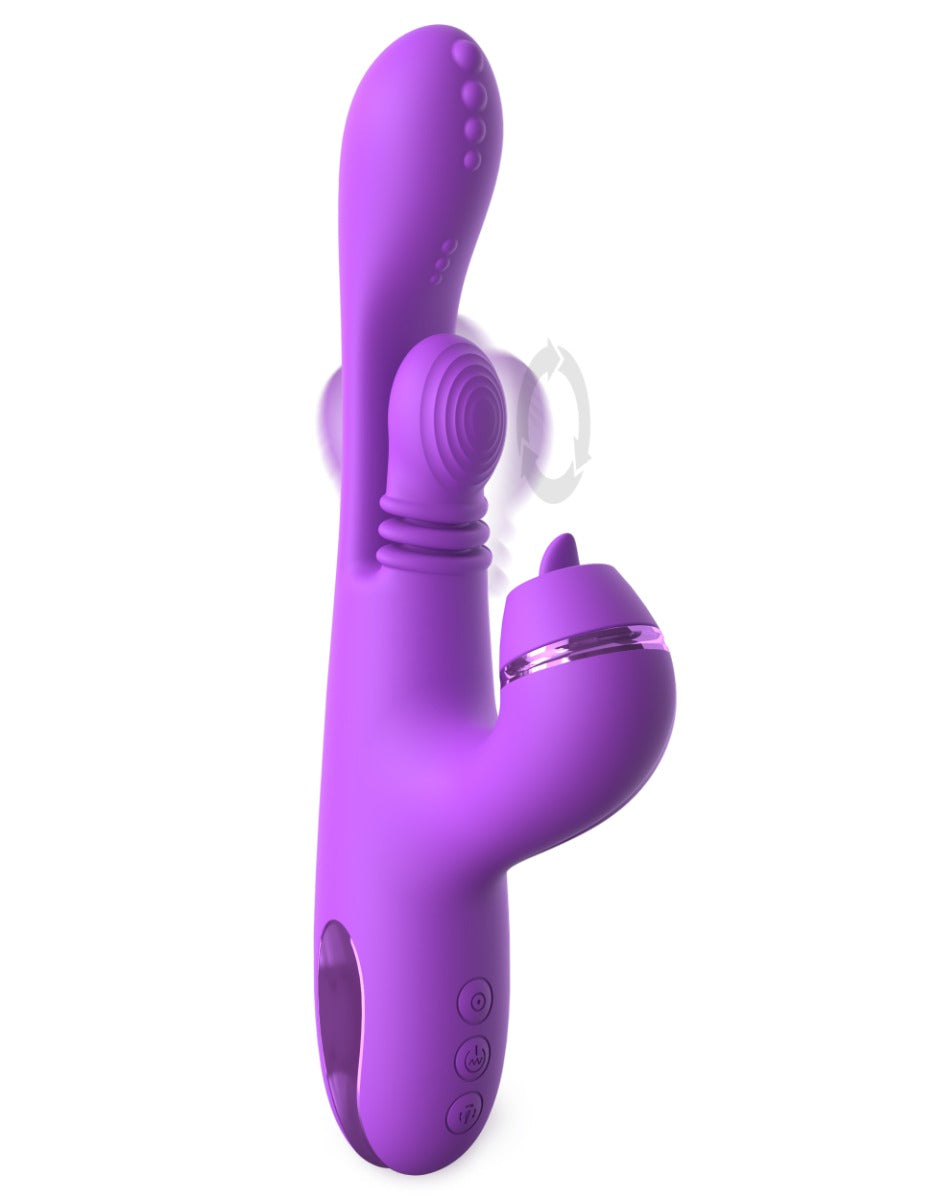 Pipedream Fantasy For Her® - intiMotion Pulse Pro in Purple – additional product view