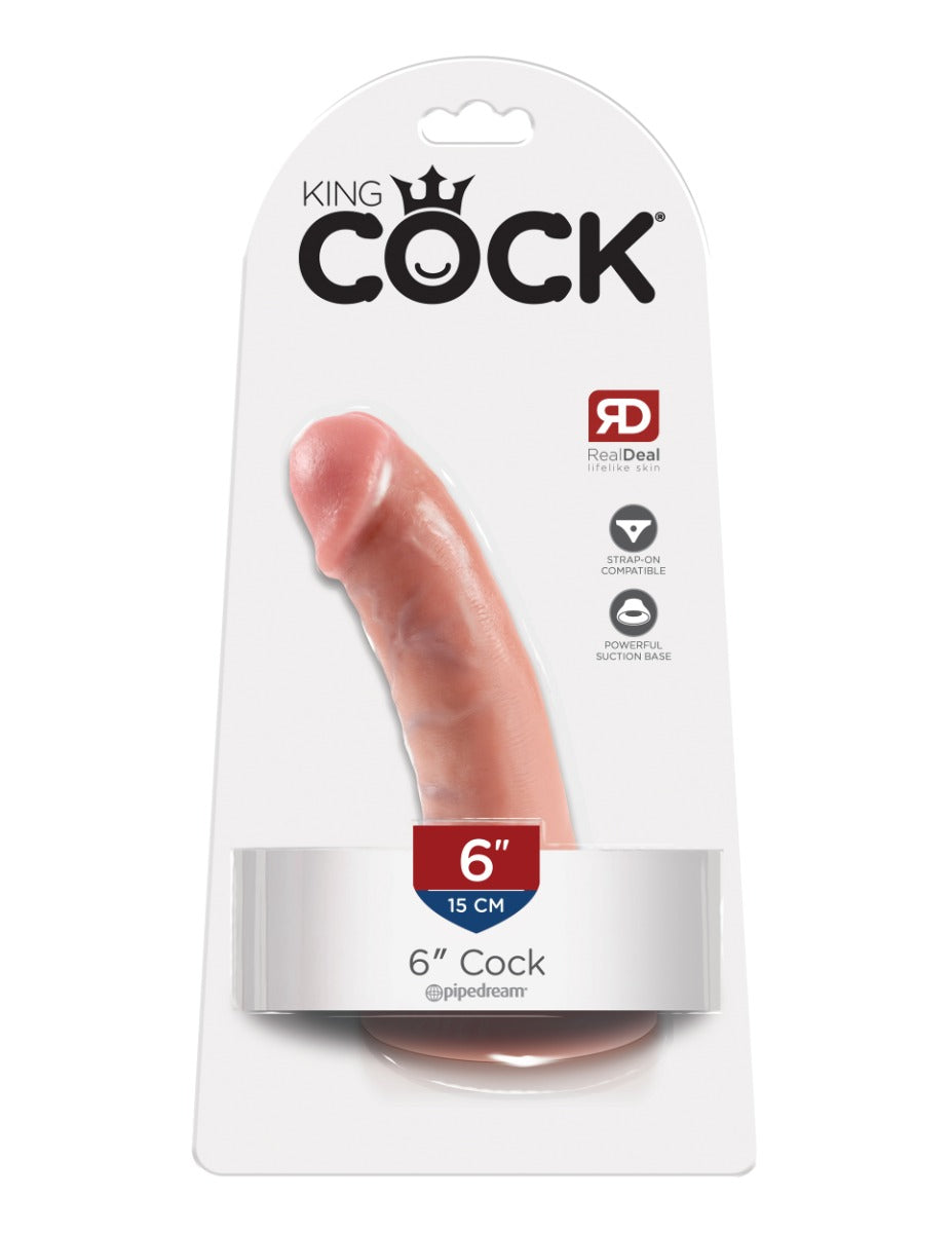 Pipedream King Cock® – 6" in Light 